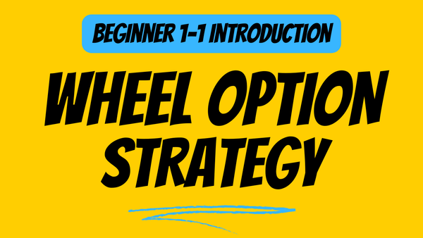 [Beginner] The Wheel Options Strategy Guide 1–1 Intro.